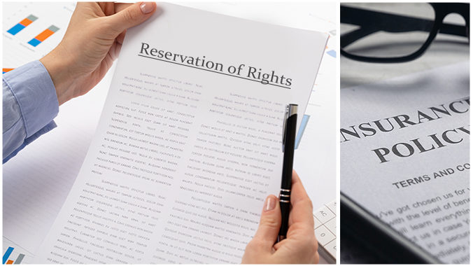 Anatomy of a Reservation of Rights Letter: Common conflicts of interest between the insurer, the insured, and defense counsel
